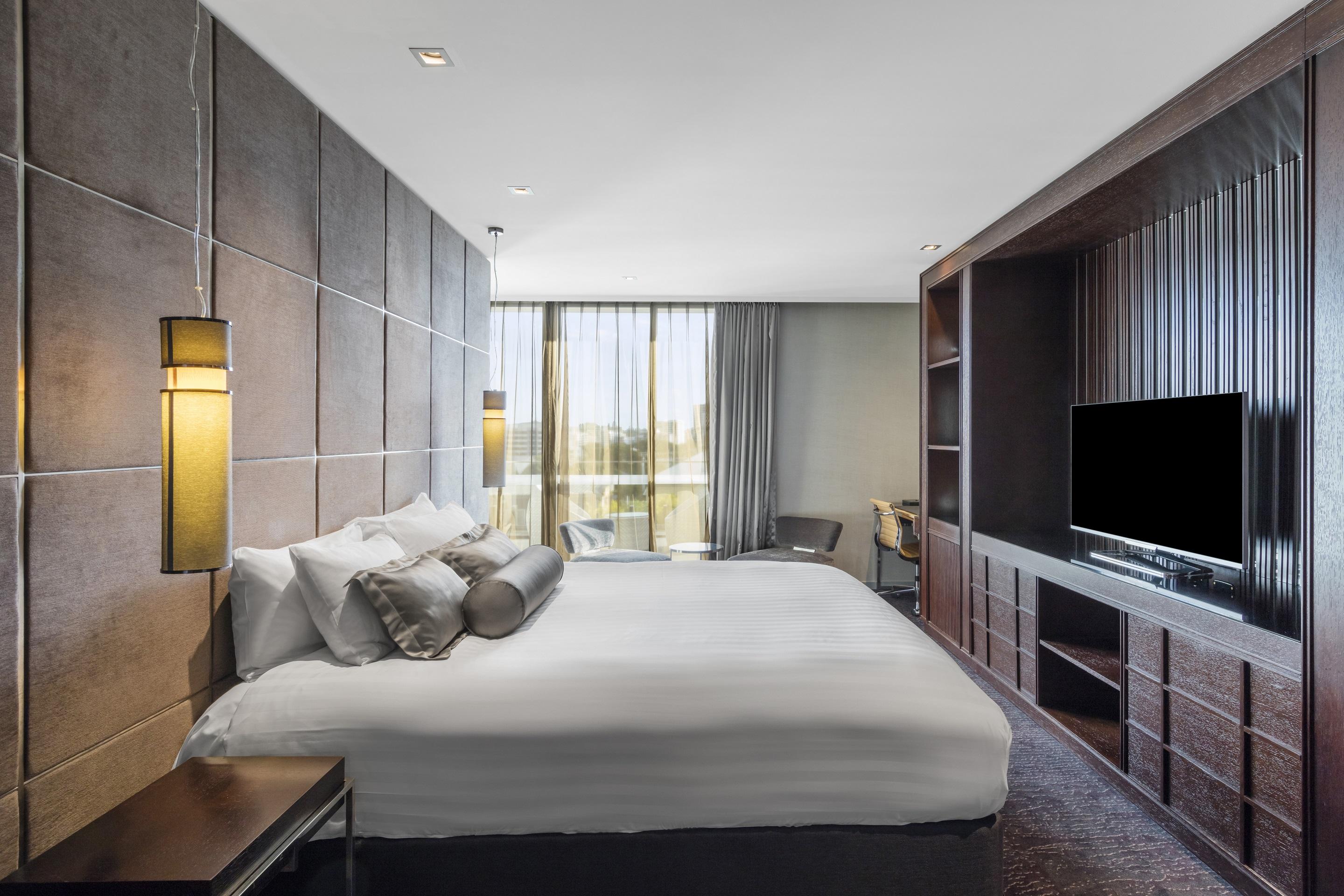 The Beetson Hotel Brisbane Exterior foto A bedroom at the hotel